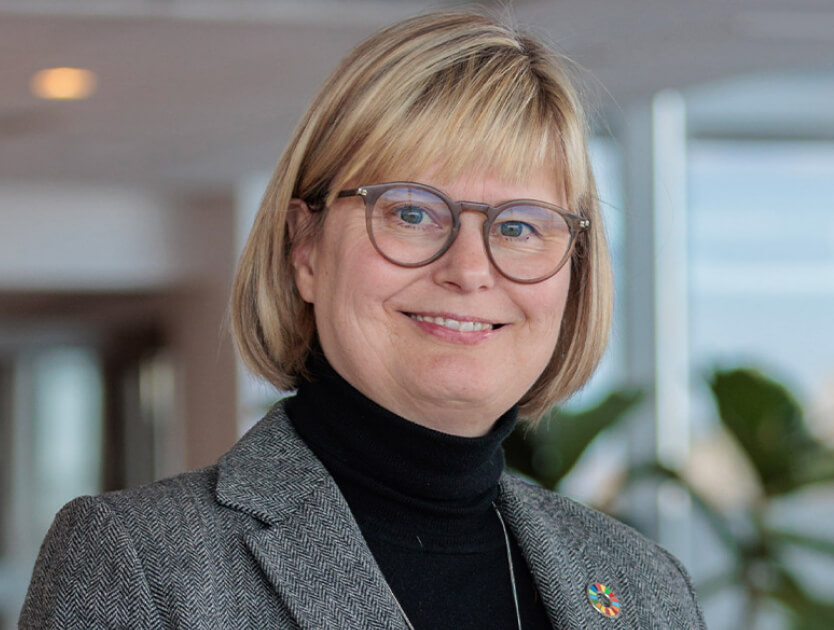 Christina Lindbäck, CSO, Ahlsell Group. (Foto: Ahlsell.se)